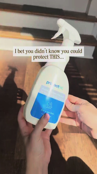 A video showing how you can use protectME on multiple surfaces like dresses, clothing, couches, shoes and more.