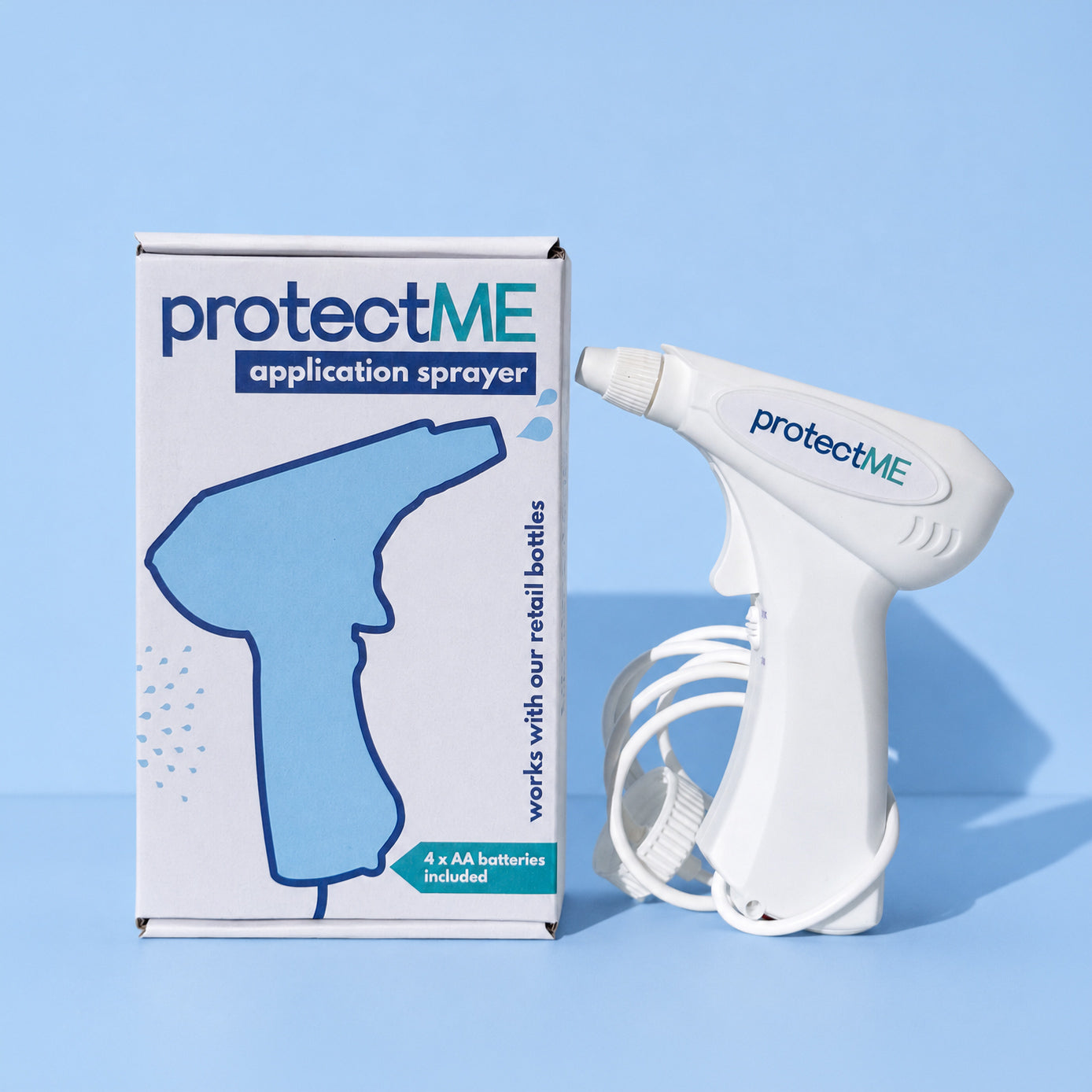 Battery Sprayer for Big Job Pack to make application of protectME easier and faster